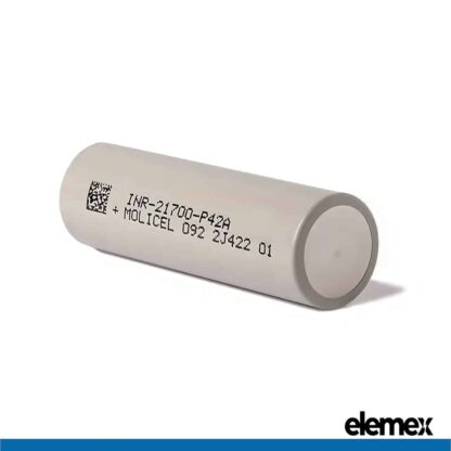 Molicel 21700 P42A 4200mAh Li-ion 3.7V Flat Top Battery - Elemex