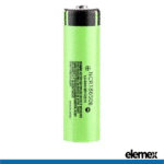 18650 Rechargeable Battery NCR18650B 3400mAh Panasonic Li-ion 3.7V BUTTON TOP (Genuine) - Elemex