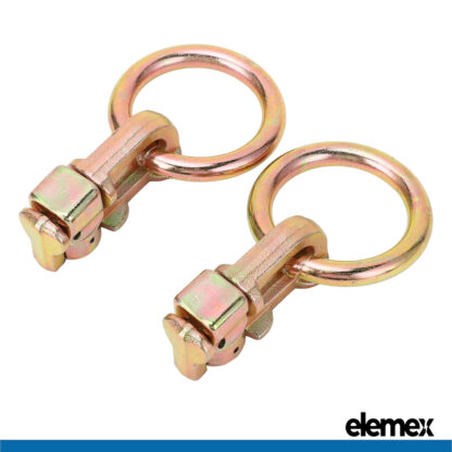 2x Anchor Track Double Stud Fitting - Elemex