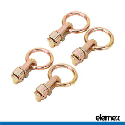 Anchor Track Double Stud Fitting with O Ring - Elemex