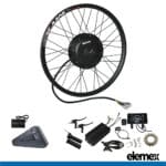 eBike Kit Conversion with Triangle Battery and Charger Rear Hub Motor 5000W - Elemex