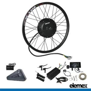 eBike Kit Conversion with Battery and Charger Rear Hub Motor 5000W - Elemex