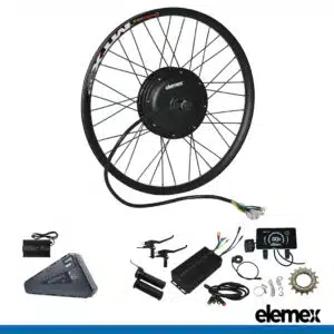 eBike Kit Conversion with Battery and Charger Rear Hub Motor 5000W - Elemex