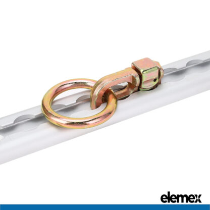Anchor Track with Double Stud O Ring Installation - Elemex