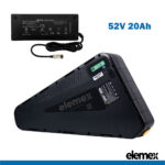 52V Triangle eBike Battery + Charger - Elemex