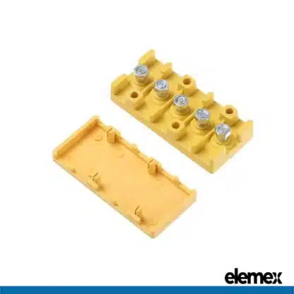 Motor Phase Box 3 Phase 5 Pole Controller Juncrion Box - Elemex