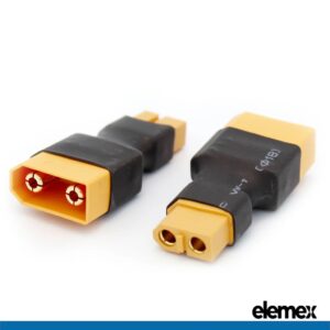 XT90 Adapter male to XT60 Female for eBike Drone DIY - elemex