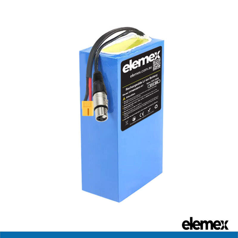 36V 10Ah - 24V 10Ah - XLR 18mm & XT60 - Stand