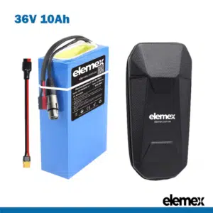 36V 10Ah Scooter Wheelchair eBike Battery Pack with Waterproof Bag - Elemex
