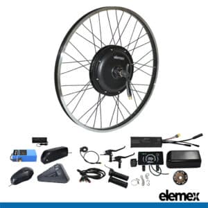 eBike Conversion Kit with Battery and Charger Rear Hub Motor 750W - Elemex