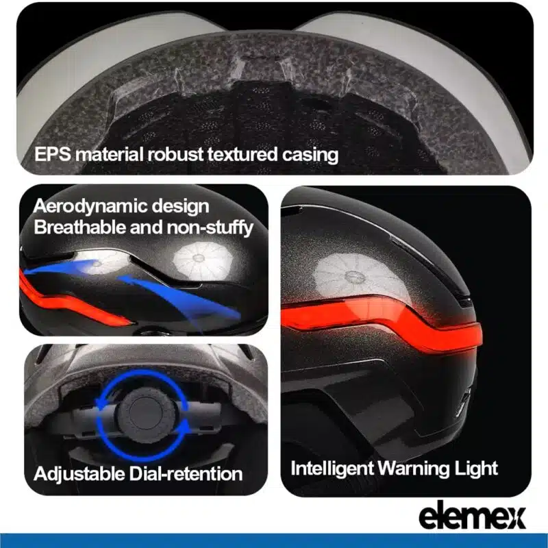Smart Helmet Bicycle - Elemex