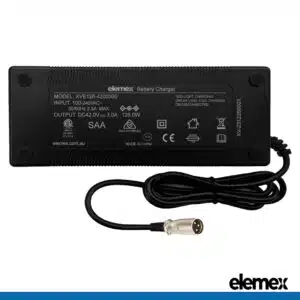 36V 3A Charger - (XLR 18mm) - Elemex