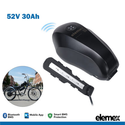 52V 30Ah Fuel Tank eBike Battery - Elemex