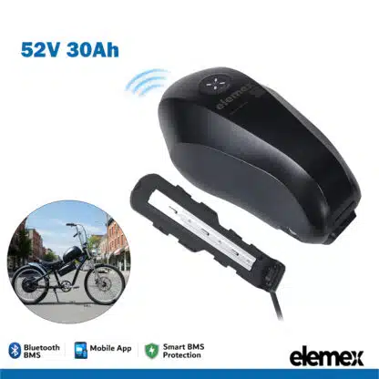 52V 30Ah Fuel Tank eBike Battery - Elemex