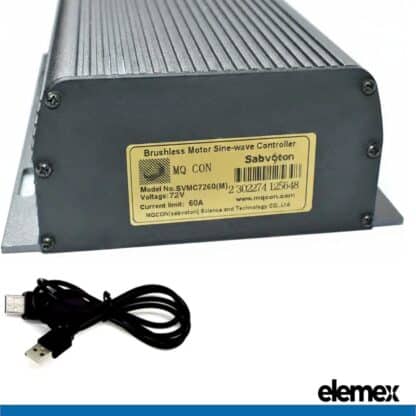 Smart Programmable 60A Sabvoton Controller for Electric Bikes - Elemex