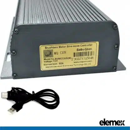 Smart Programmable 60A Sabvoton Controller for Electric Bikes - Elemex