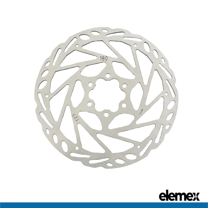 Bike Hydraulic Brake Kit with 4-Piston Calipers (Disk Brake) - Elemex