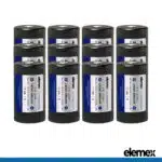 12x 14250 Battery (Button Top) - Elemex 12x 14250 Battery (Button Top) - Elemex