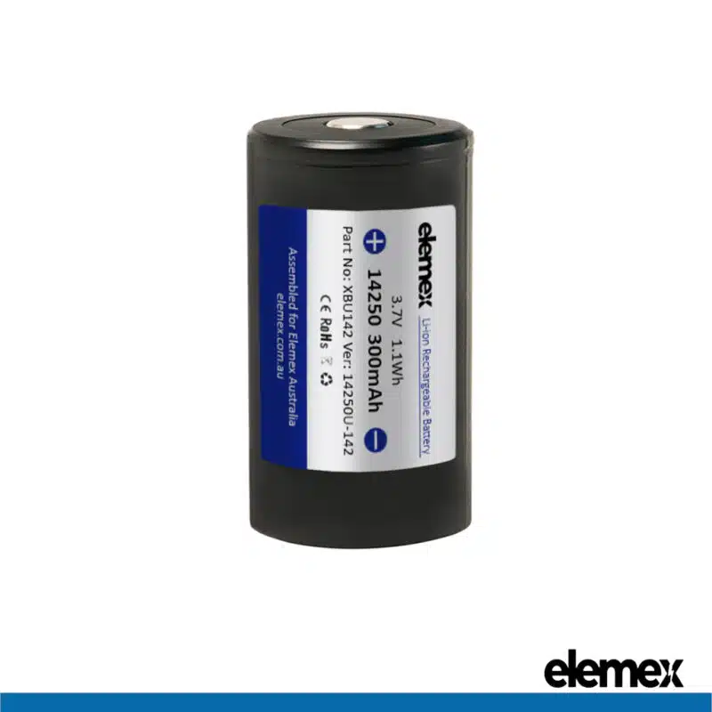 14250 Battery (Button Top) - Elemex 14250 Battery (Button Top) - Elemex