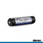 14500 Battery Button Top Front - Elemex