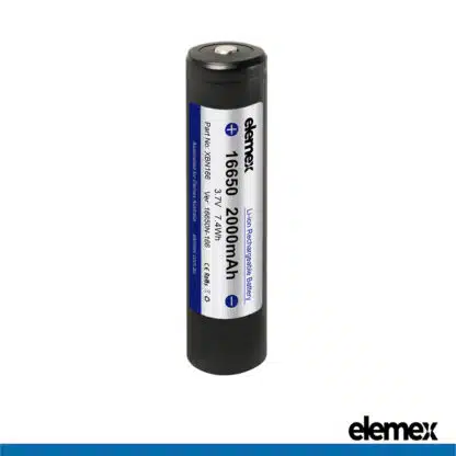 16650 Battery (Button Top) - Elemex