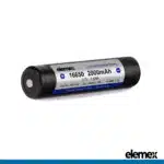 16650 Battery (Button Top) Front - Elemex