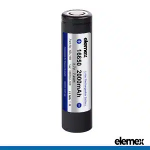 16650 Battery (Flat Top) - Elemex