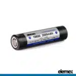 16650 Battery (Flat Top) Front - Elemex