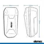 2L bag for controller and battery - Elemex