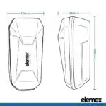 2L bag for controller and battery - Elemex