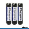 3x Elemex 16650 Battery