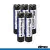 5x Elemex 16650 Battery