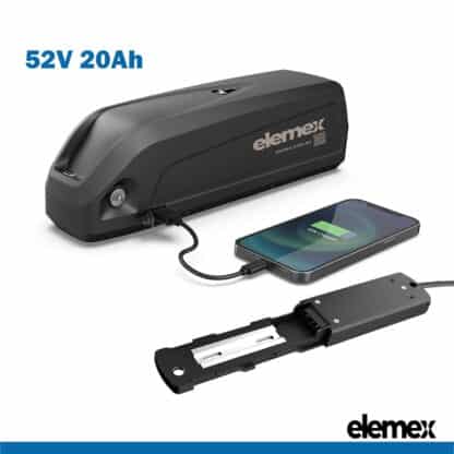 Downtube Battery 52V 20Ah - Elemex