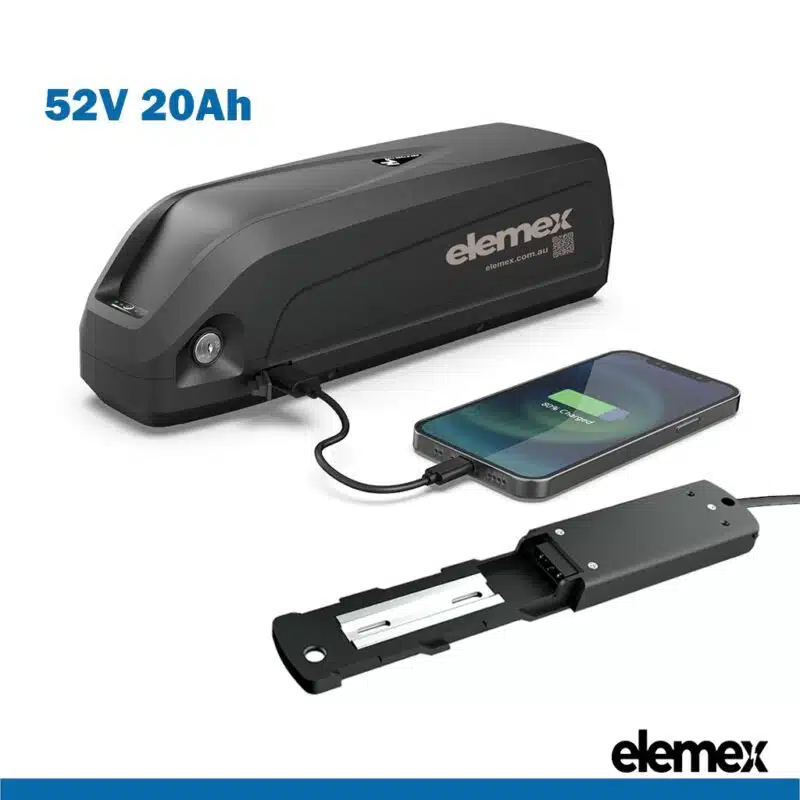 Downtube Battery 52V 20Ah - Elemex