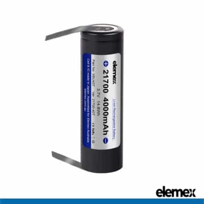 Elemex Solder Tabbed 40T Batterry (U-Type) - Elemex