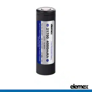 Elemex 21700 Battery Cell 4000mAh Li-ion 3.7V 35A (Samsung Cells) - Elemex