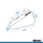 Triangle eBike Battery Bag Dimensions - Elemex