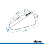 Triangle eBike Battery Bag Dimensions - Elemex