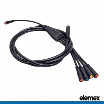 eBike Harness 5 in 1 Cable Replacement wiring for Conversion Kits - Elemex