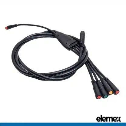 eBike Harness 5 in 1 Cable Replacement wiring for Conversion Kits - Elemex