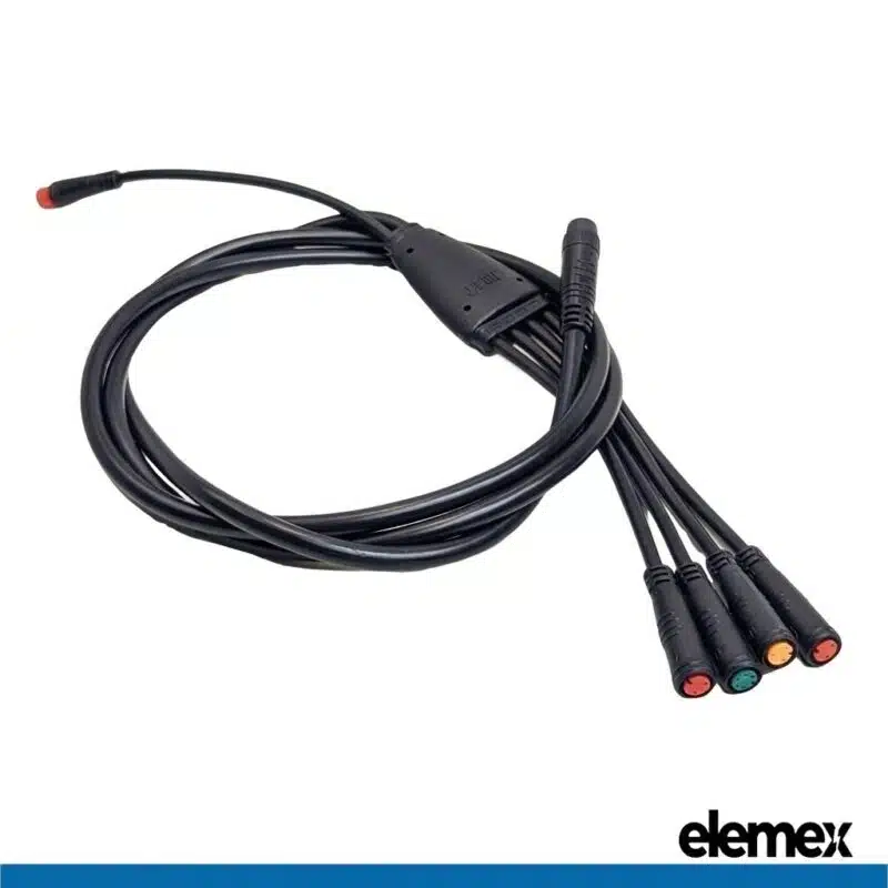eBike Harness 5 in 1 Cable Replacement wiring for Conversion Kits - Elemex