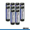 10x Elemex Button Top VTC6 Battery