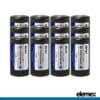 12x Elemex 16340 Battery