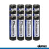 12x Elemex Button Top VTC6 Battery