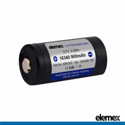 16340 Battery Button Top Front - Elemex