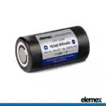 16340 Battery Flat Top Front Angle - Elemex