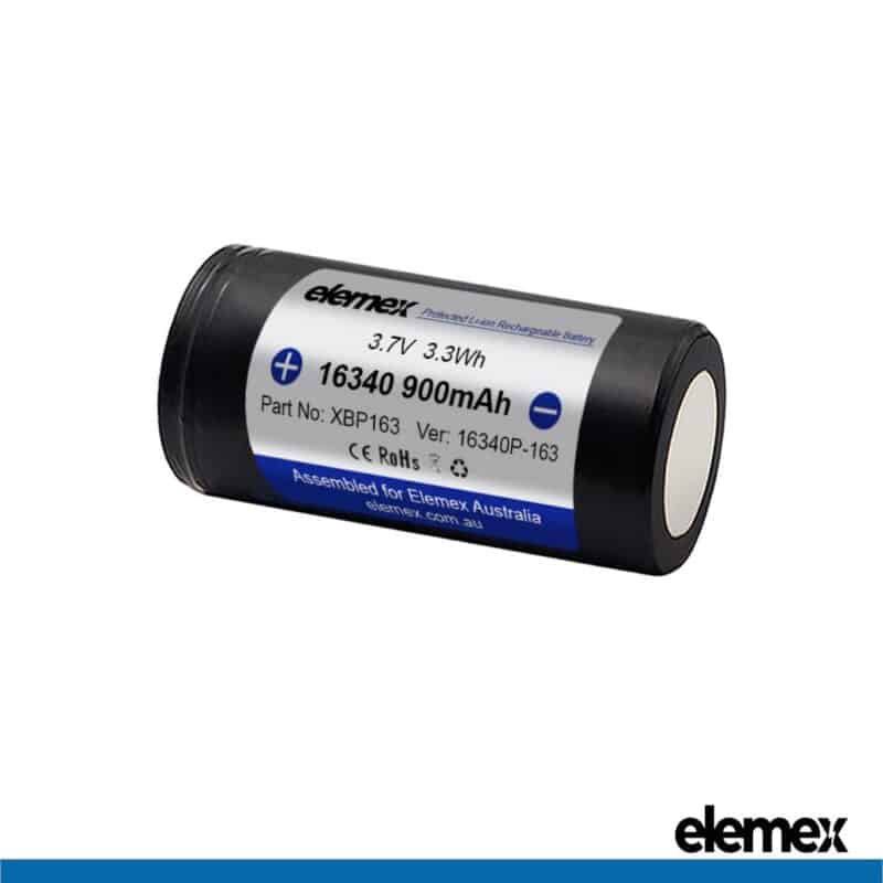 16340 Battery Protected Back - Elemex