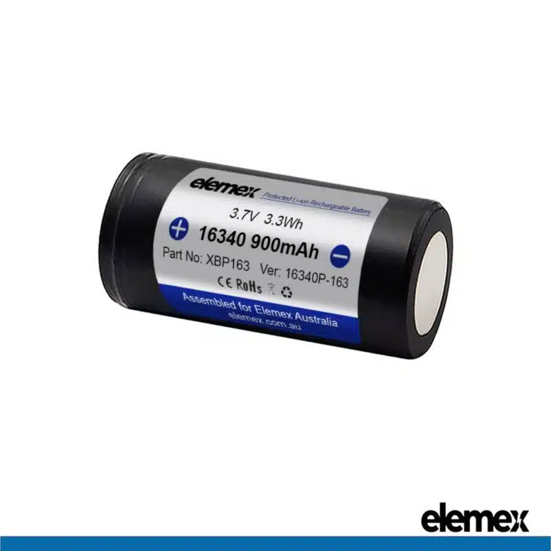 16340 Battery Protected Back - Elemex
