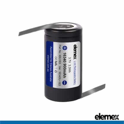 16340 Lithium ion Battery Z-Type - Elemex