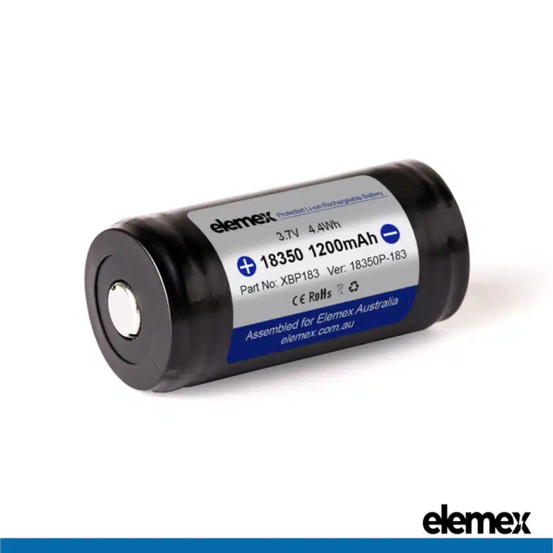 18350 Protected Battery Front - Elemex
